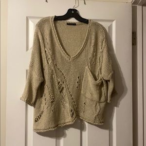 Brandy Melville Distressed Sweater